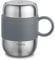 DrinkPod mug isotherme avec manche en acier inoxydable à double paroi sans BPA – 0.28L, argent, 6 heures chaud