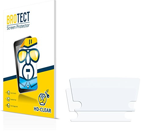 brotect Screen Protector compatible with Skoda Octavia 2017 Infotainment System (2 Pack) - HD-Clear Protection Film