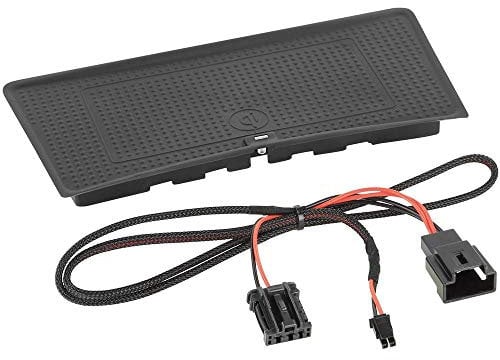 INBAY 5W Handyhalterung Auto Ablagefach Induktiv/Kabellos passend für Renault Megane IV (RFB) 03/2016-2022 - Autohalterung Zubehör Innenraum - Qi