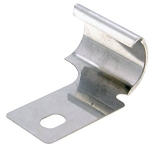 Klammer Schlitzrohr Beinschild rechts für Vespa ET2, ET4, LX, LXV | OEM 10379-DX, 299965, PI299965 kompatibel mit Vespa ET4 125 M04, Vespa S 50 4-Takt Baujahr 2005-2013