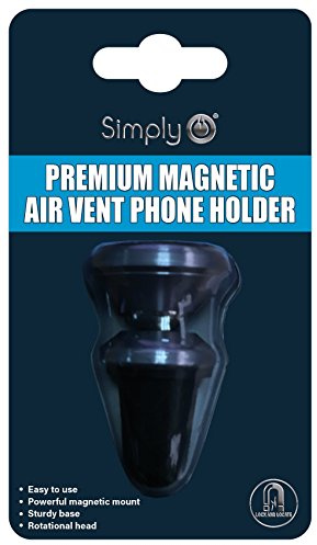 Simply PH008 Universal Premium Magnetic Car Mount Air Vent Phone Holder