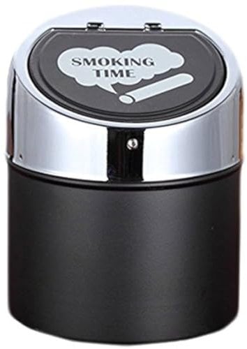 Ashtray, Modern Large Cigarettes Ashtray with Lid Ash Holder for Smokers, Desktop Smoking Ash Tray for Indoor Outdoor Garden Patio Bar KTV Home Office Decoration