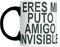 LINFORMAL - Taza de Cerámica 350ml - Ideal para el Desayuno y Tomar Café - Tazas Originales para Regalar - Humor Sarcástico - Apta para Microondas y Lavavajillas - Eres mi Put@ Amigo Invisible