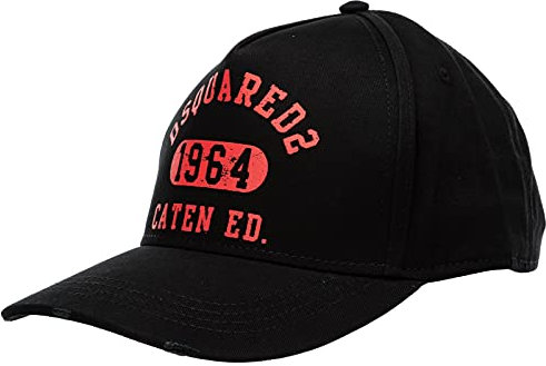 DSQUARED2 Iconic1964 Vintage Logo Embroidered Baseball Cap Kappe Basebalkappe Hat
