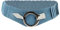 Glamexx24 Elastischer Damen Taillengürtel gürtel 6cm breiter Hüftgürtel mit silberner Ring (Hellblau, (Taillenweite 75cm-110cm))