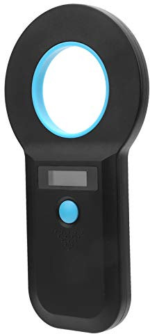 Lazmin112 Pet Microchip Scanner, Animal Chip Reader Microchip Bluetooth Scanner für tragbare RFID-Handheld-Akkus mit 134,2 kHz / 125 kHz wiederaufladbarer Pet ID Microchip Reader