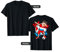 Lustiger Dabbing Jungen Luxemburg Fußball Mannschaft Flagge T-Shirt