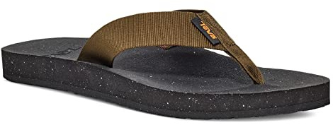 Teva Herren Reflip Flipflop, Olive, 45.5 EU