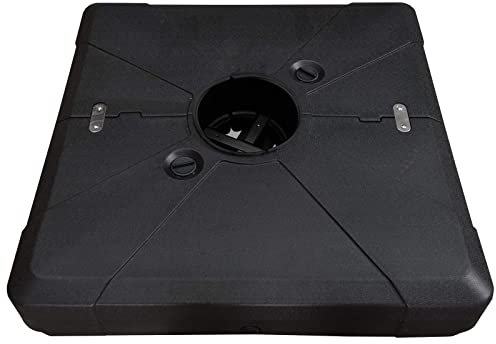 PURPLE LEAF Garden Parasol Base Sand/Water Filled Square, 82 X 82 CM, 100KG