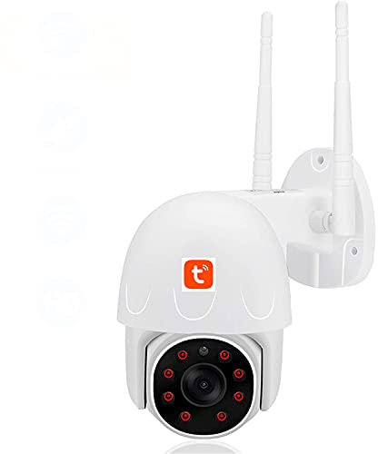 Tuya Outdoor Security Camera WiFi Wireless PTZ IP Camera Outdoor IR Infrared Waterproof CCTV Video Surveillance Camera 1080P