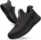 Feethit Femme Chaussures de Sport Running Air Respirant Chaussures de Course Légères Basket Fitness Gym Jogging Outdoor Gris Foncé 37