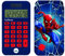 Lexibook - Marvel Spider-Man Taschenrechner, Klassische und erweiterte Funktionen, schützende Hartschale, batteriebetrieben, blau/rot, C45SP