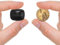 LEICEX Mini Altavoz Bluetooth portátil, pequeño Altavoz inalámbrico con diseño de Bolsillo, Resistente al Agua, Mini Altavoz Ducha, Viajes, Dormitorio, Bicicleta. (Black)