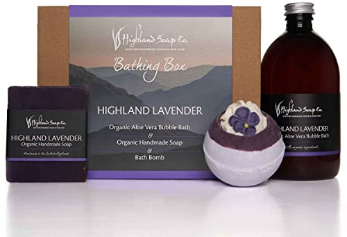 The Highland Soap Company Bade-Geschenkset Highland Lavender