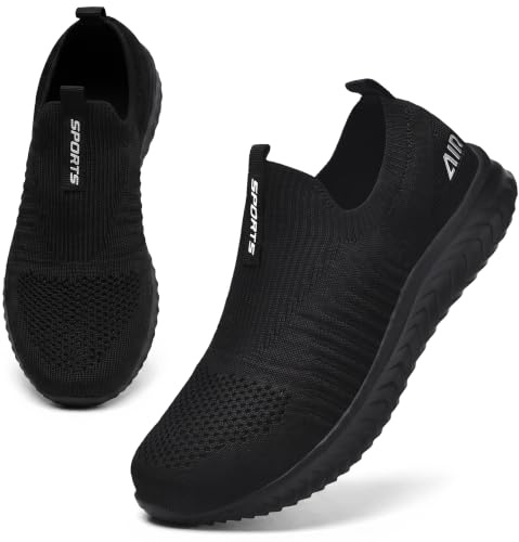 Littleplum Femme Basket Mode Respirantes Slip on pour Sneakers Femmes Sports en Salle Sneakers