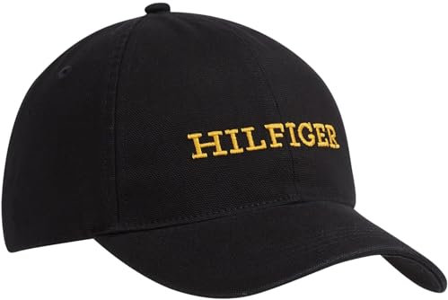 Tommy Hilfiger Herren Cap Basecap, Schwarz (Black), Einheitsgröße