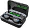 ZISONIX Auricolari Intra-Ear Wireless F9-5 TWS Bluetooth HiFi Stereo Bassi Cuffie Auricolare Gioco per Telefono Tablet Computer Nero