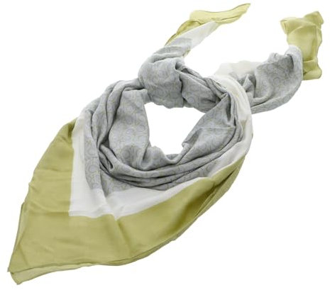 Calvin Klein Geo Minimal Scarf 130x130 Citrus