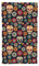 Gearsly Küchenhandtücher, Vintage-Geschirrtuch mit Totenkopf-Motiv, super saugfähig, niedlich, weich, Küche, Badezimmer, Dekoration, Gästehandtuch, Geschenke für Damen und Herren