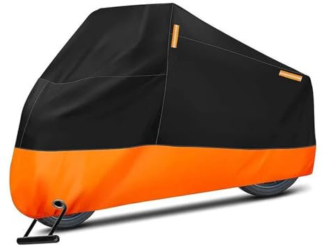 Auto Housse Moto Imperméable pour Y&amaha Xmax X Max 125 250 300 400 Protection UV pour Scooter Dextérieur Housse Anti Poussière Et Pluie Pièces détachées(L pour 180-200 cm)