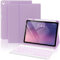 OYEEICE Anti-Falloff Keycap Keyboard Case for iPad 9th/ 8th/ 7th Generation 10.2 Inch, Enlarged Keycap Keyboard for iPad Pro 10.5 /iPad Air 3rd Gen (Purple, classic style)
