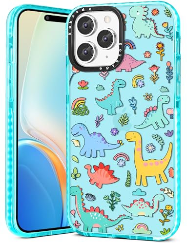 Kokaade for iPhone 11 Pro Max Case for Women Girls - Cute Kawaii Dinosaur Design Fashion Phone Cover Girly TPU Funda for iPhone 11 Promax