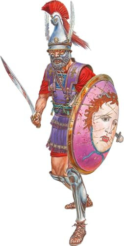 MiniArt 16038 1:16 Mazedonischer Gardeoffizier 3.Jh. v.C. - originalgetreue Nachbildung, Modellbau, Plastik Bausatz, Basteln, Hobby, Kleben, Modellbausatz, Zusammenbauen, Lila