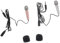 FUNNETOYU 2pcs Mini Microphones for Singing Handheld Vocal Microphone Easy to Use Phone Tablet Computer