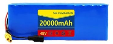 Batería De Bicicleta Eléctrica 48V 20AH 13S3P Batería De Litio Batería Recargable De Iones De Litio 13S3P De 48 Voltios Scooter Eléctrico Batería Cargador De 54.6V 48V20AH,XT90