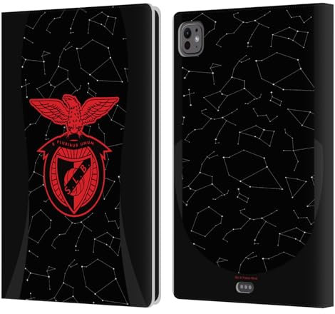 Head Case Designs Licenza Ufficiale S.L. Benfica Away Kit per Stemma 2024/25 Custodia Portafoglio in Pelle Compatibile con Apple iPad PRO 11 M4 2024