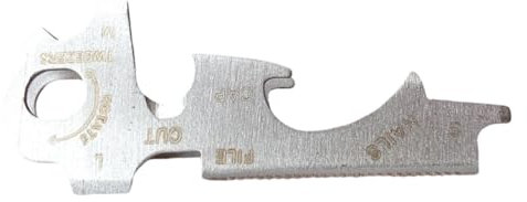 Portables Creative Survival Gadget Ruler Wrenches Beer Bottles Opener Tool for Hiking Fishing Everyday Carry Multifunctional Tool