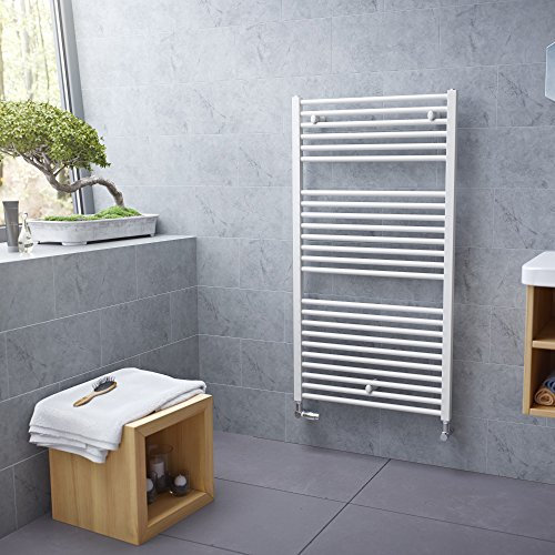 Mittelanschluss Bad Handtuchtrockner XIMAX Badheizkörper Centrino Weiß Gerade 1520x600 mm