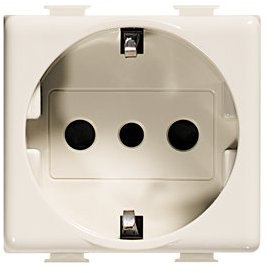 Legrand Bticino/Mx-base it 2p-t 16a marf 2 m