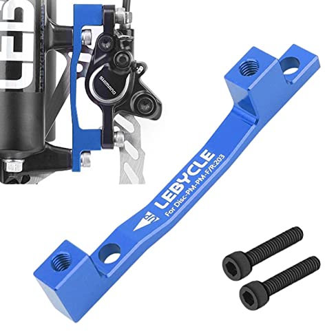 Fahrrad-Scheibenbremshalterung Adapter, Mountainbike Scheibenbremsen Aluminiumlegierung, Post Mount Bremse Adapter Konverter Disc Rotor Zubehör