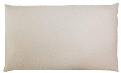 GIRAFFENLAND Bio Hirsekissen 40x60cm, Schlafkissen Bio-Perkal + Bio Füllung, direkt befüllt | ungefärbt und ungebleicht - Kopfkissen mit Hirse