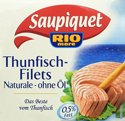 Saupiquet Thunfisch - filet Naturale ohne Öl, 185 g