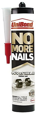UniBond 1963632 285 g No More Nails Invisible Cartridge (3 X Invisible)