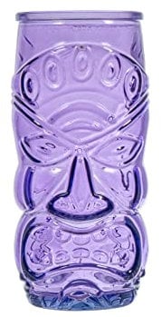 Home Totem Lot de 6 verres à cocktail en verre Violet 55 ml