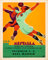 Fußball Poster Soccer Plakat Real Madrid v Valencia FC 1931 Vintage Fußball Wand-Kunst Soccer Wandkunst Drucke (61 x 91cm)