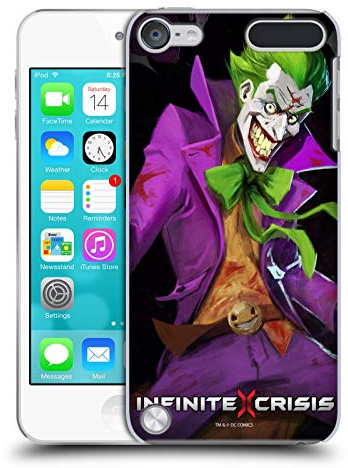 Head Case Designs Offizielle Infinite Crisis Joker Darsteller Harte Rueckseiten Handyhülle Hülle Huelle kompatibel mit Apple iPod Touch 5G 5th Gen
