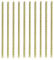 19 Stück/Set 39 Gitarren Bunddraht, 2,2 mm Messing Bund Draht für Elektrische Klassische Akustikgitarren Gitarrenbund Draht