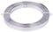 BENECREAT 5m (16.5FT) 10mm breiter flacher Schmuck Craft Wire 18 Gauge Aluminiumdraht für Lünette, Skulptur, Armatur, Schmuckherstellung - Silber
