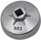 AMOYER 1 PCS 65mm 14 Flöten Cap Ölfilter Auto-Sockel-Remover-Werkzeug 8 * 4 * 8 cm Metall Offener Maulschlüssel Universal Ölfilter-Wrench