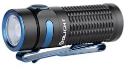 OLight Baton 3 Premium Black - Linterna LED (funciona con pilas, 1200 lm, 33 h, 53 g)