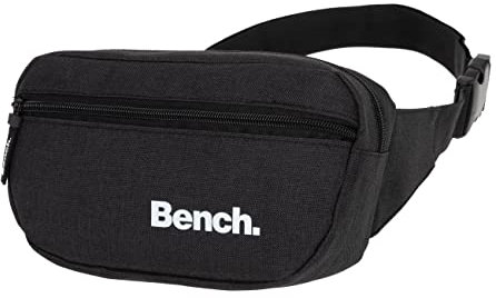 Hüfttasche Bauchtasche Bench Hip Bag Urban Wimmerl Gürteltasche Outdoor Unisex 64151 Auswahl + Schlüsselmäppchen (Black 0100)