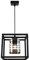 Light-Home Helix Cage Hängelampe - Deckenlampe für Wohnzimmer Schlafzimmer und Esszimmer- Pendelleuchte aus Metall und Glas - E27-1-Flammig