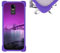 Aroepurt Hülle für SPC Zeus 4G Hülle kompatibel mit SPC Zeus 4G Case Handyhülle PC-Rückwandplatine + Silikon Soft Frame Cover KB-ZI5