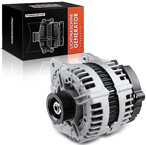 Frankberg Alternador Generador 180A Compatible con A4 8K2 3.0L 2008-2011 A4 Avant 8K5 3.0L 2008-2011 A6 4F2 2.7L 2004-2011 Logan LS 1.6L 2010-Hoy Sustituir# 0121715051