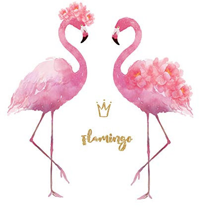 Wandtattoo Flamingo Wandsticker Wanddeko für Wohnzimmer Schlafzimmer Sofa Hintergrund,Wandaufkleber Kinderzimmer Mädchen und Jungs,Wandaufkleber Diy Wandkunst Dekor