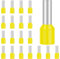 Hanibos - Juego de férulas para cables (100 unidades, 6 mm², 6 mm² x 12 mm)
